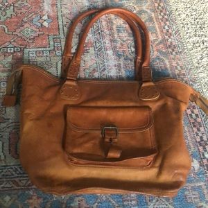 Noonday leather bag